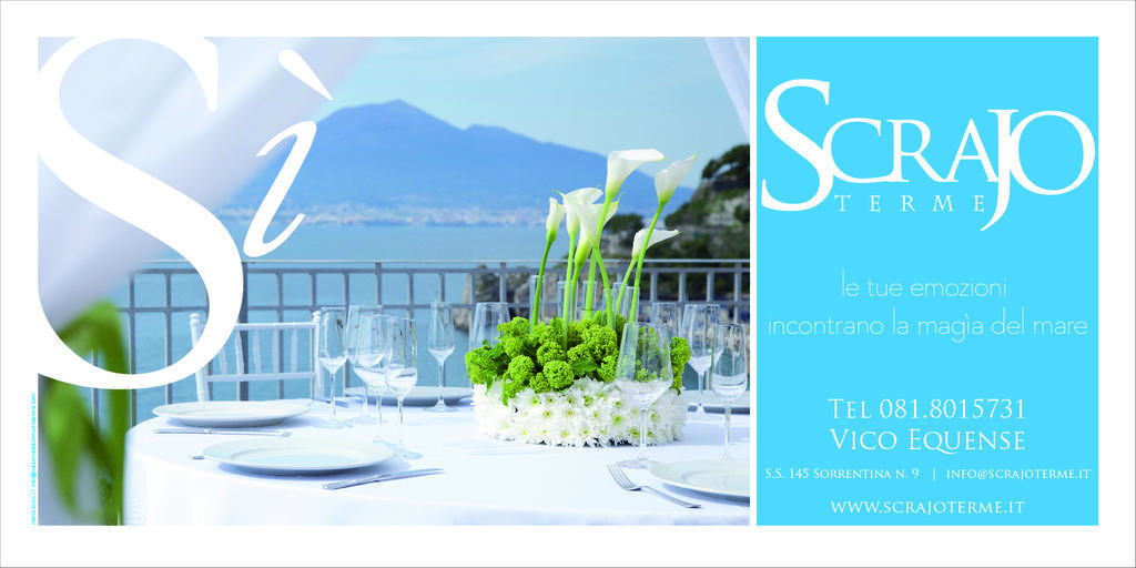 Hotel Scrajo Wellness & Mineral Spa Neapolitan Riviera エクステリア 写真